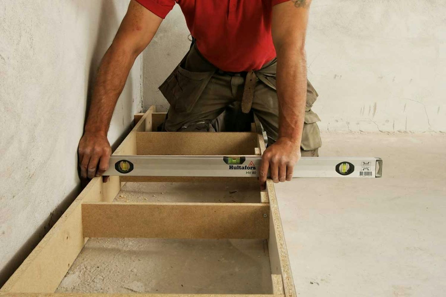 Solid sokkel Bygge sokkel til skap